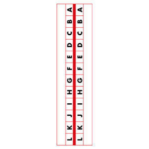 Printed Index Tabs